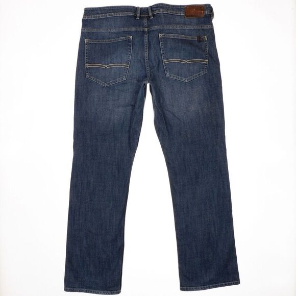 Buffalo David Bitton Jeans Mens 38x34 Measures 40x33 Driven X Basic Straight - Picture 2 of 11